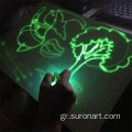 Erasable Creative A4 Art Fluorescent Drawing Board